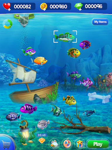 Fishing Pop Bubble Shooter - Gameplay image of android game