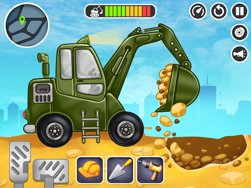 City Construction: Truck Games - Gameplay image of android game