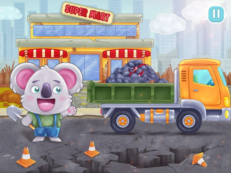 City Construction: Truck Games - عکس بازی موبایلی اندروید