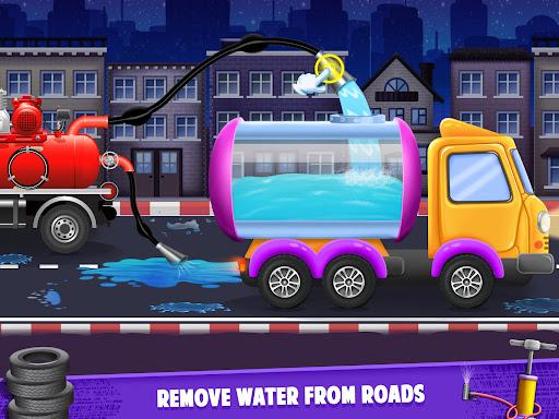 Road Cleaner Truck Driving - Image screenshot of android app