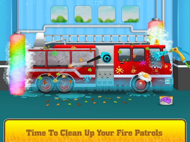 Firefighter Rescue Fire Truck - عکس بازی موبایلی اندروید
