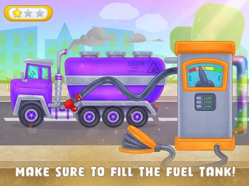 Oil Tanker Truck Games - عکس بازی موبایلی اندروید