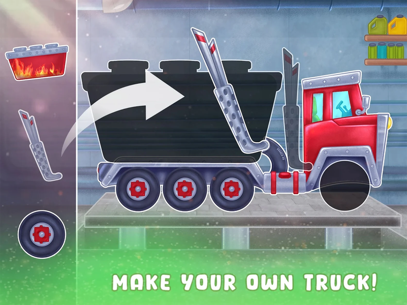 Oil Tanker Truck Games - Gameplay image of android game