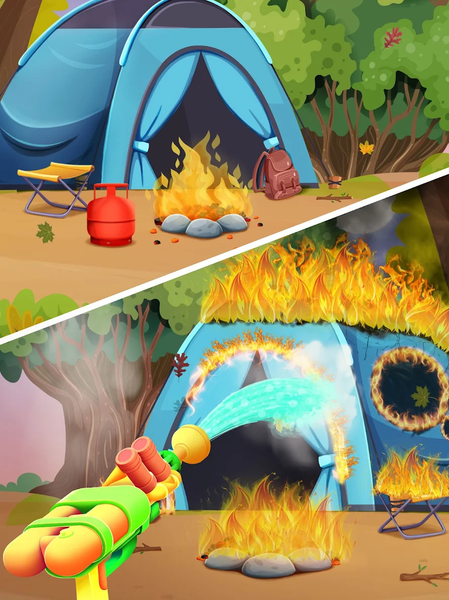 Fireman Rush Firefighter Games - عکس بازی موبایلی اندروید