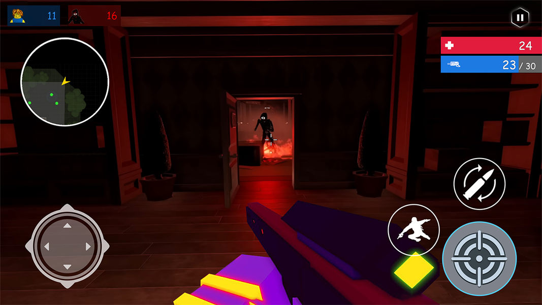 Monster Shooter: Survival FPS - Gameplay image of android game