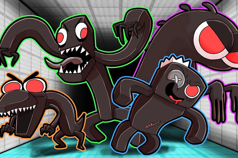 Rainbow Monster Bridge Race - عکس بازی موبایلی اندروید