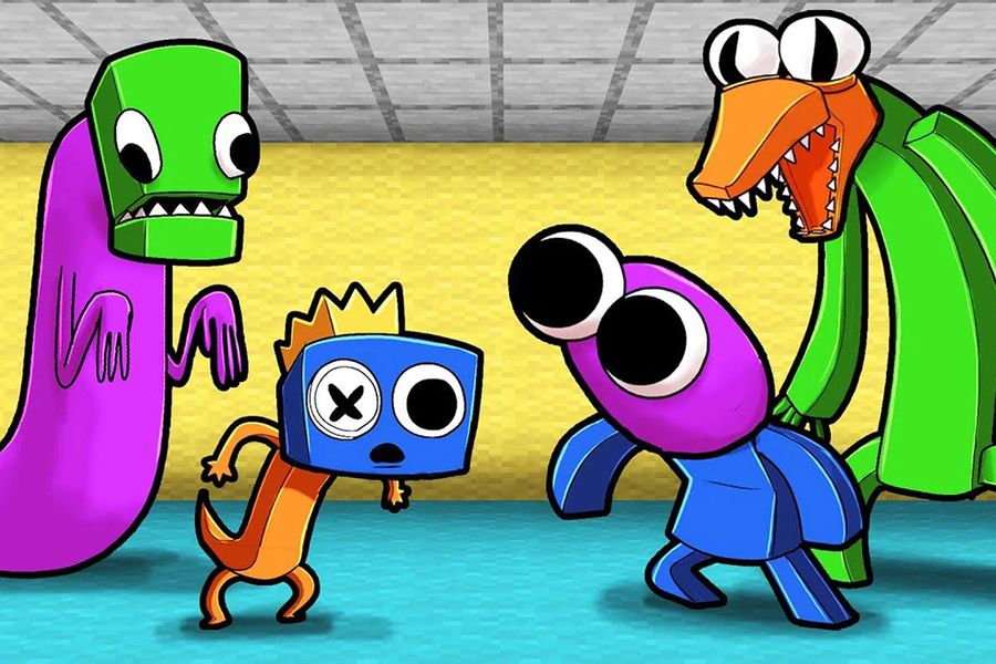 Rainbow Monster Bridge Race - عکس بازی موبایلی اندروید