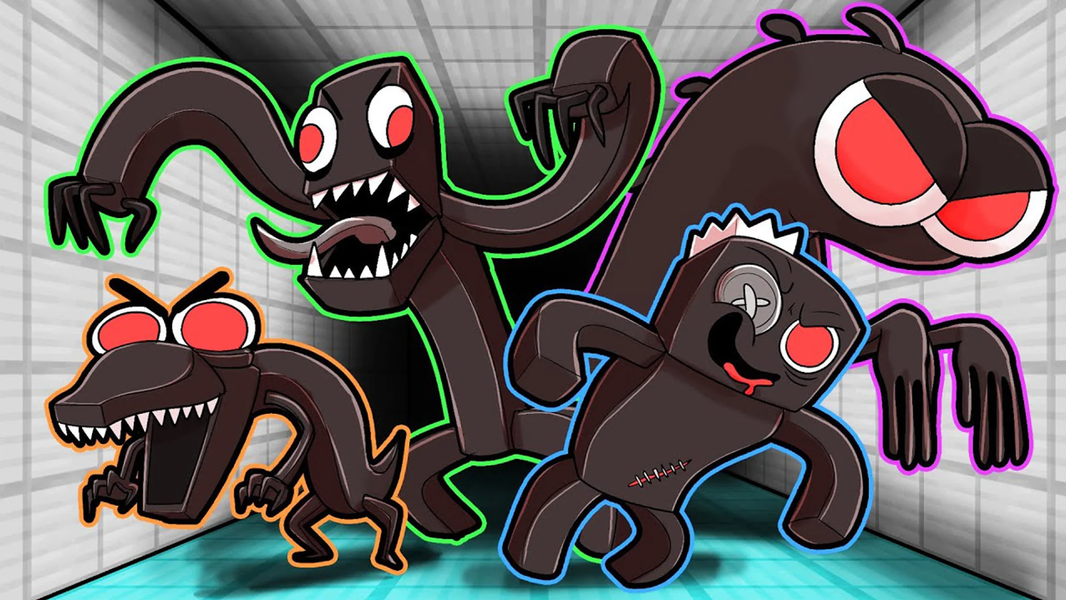 Rainbow Monster Bridge Race - عکس بازی موبایلی اندروید