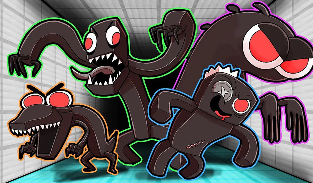 Rainbow Monster Bridge Race - عکس بازی موبایلی اندروید