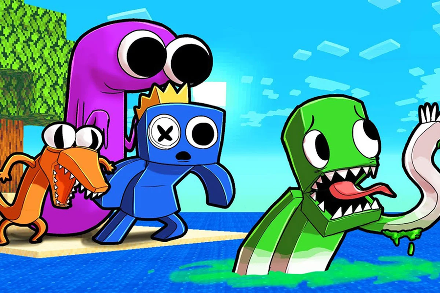 Rainbow Monster Bridge Race - عکس بازی موبایلی اندروید