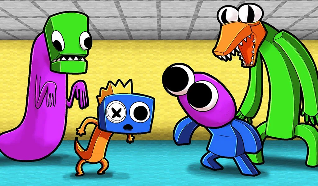 Rainbow Monster Bridge Race - عکس بازی موبایلی اندروید