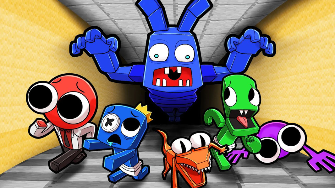Rainbow Monster Bridge Race - عکس بازی موبایلی اندروید