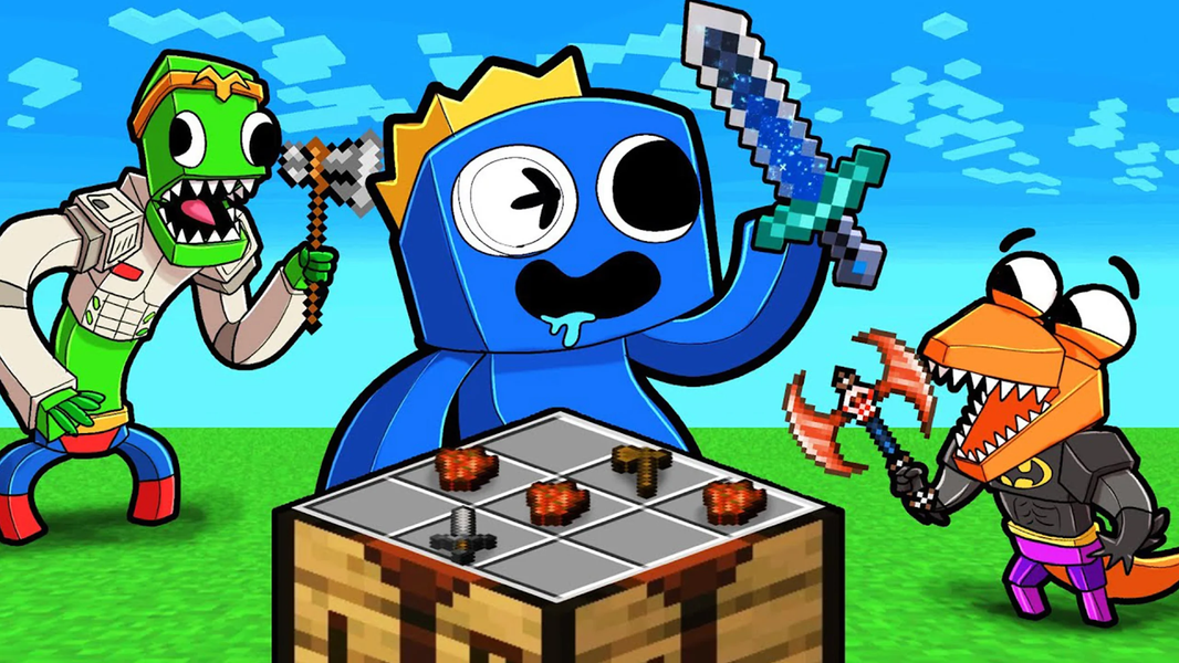Rainbow Monster Bridge Race - عکس بازی موبایلی اندروید