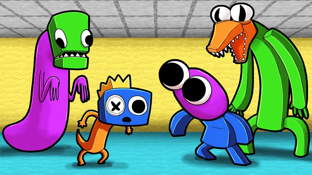 Rainbow Monster Bridge Race - عکس بازی موبایلی اندروید