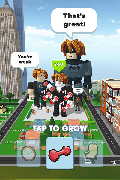 Lifting Hero 3D: Idle Muscle - Gameplay image of android game