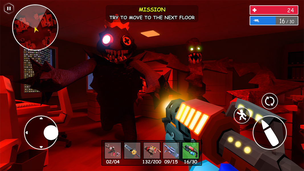 Scary Elevator: Juan Survival - Gameplay image of android game