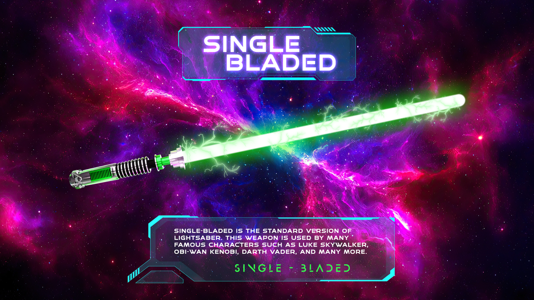 Lightsaber 'N Gun Simulator 3D - Gameplay image of android game