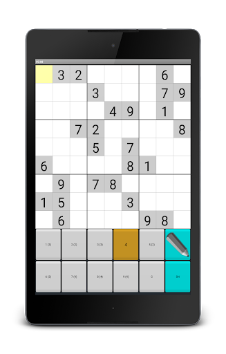 Sudoku - Gameplay image of android game