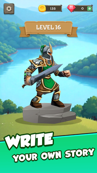 Hero Challenge: Tower Conquest - Gameplay image of android game