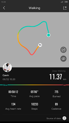 Zepp - Image screenshot of android app