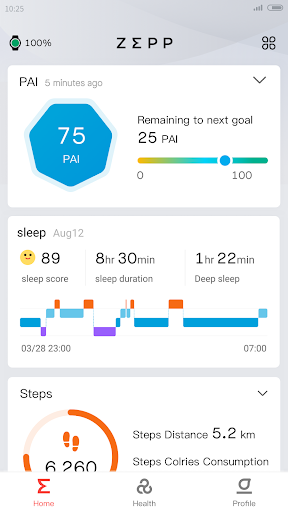Zepp（formerly Amazfit） - Image screenshot of android app