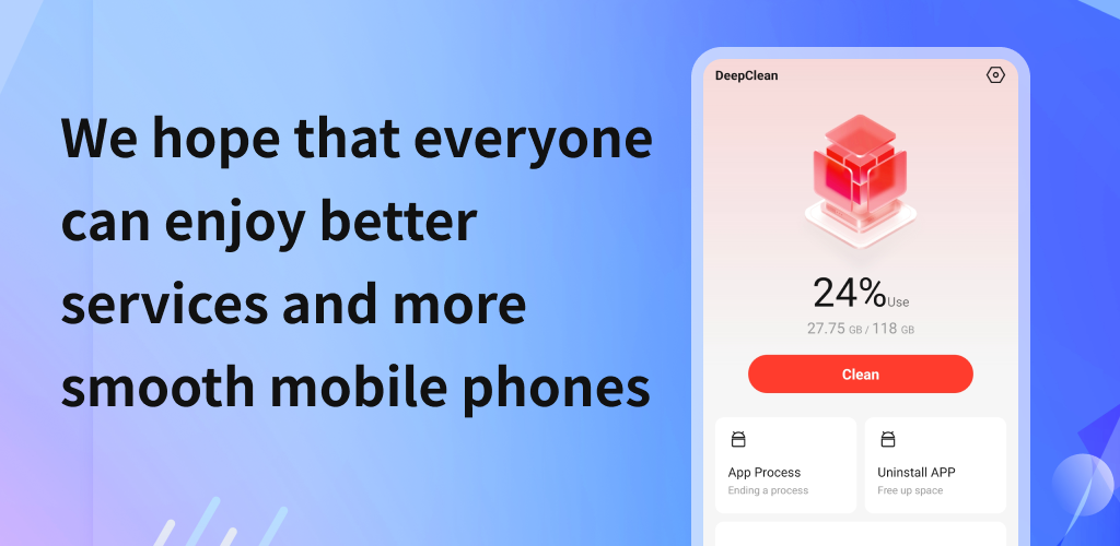 Deep Cleaner - عکس برنامه موبایلی اندروید