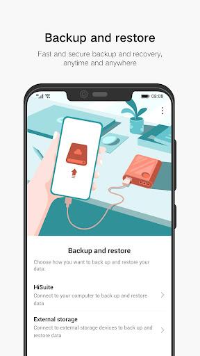 Huawei Backup - عکس برنامه موبایلی اندروید