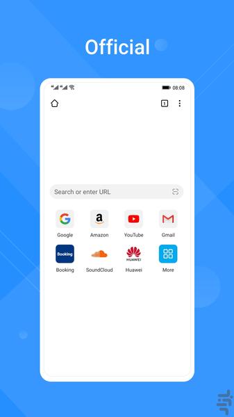 Huawei Browser - عکس برنامه موبایلی اندروید