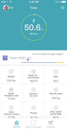 Huawei Body Fat Scale - عکس برنامه موبایلی اندروید