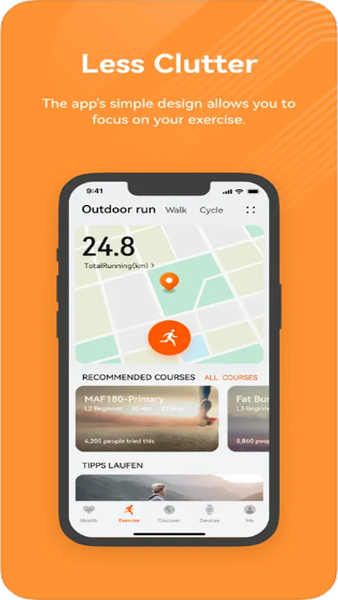 Huawei workout online app