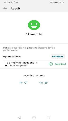 Smart diagnosis - Image screenshot of android app