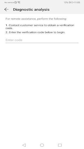 Smart diagnosis - Image screenshot of android app