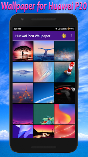 Wallpaper for Huawei P20 Wallpaper - Image screenshot of android app