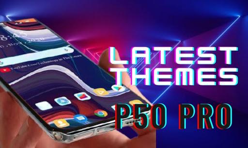 Theme for Huawei P50 Pro Launcher : Wallpapers - عکس برنامه موبایلی اندروید