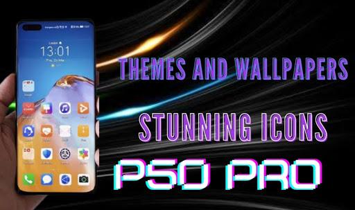 Theme for Huawei P50 Pro Launcher : Wallpapers - عکس برنامه موبایلی اندروید