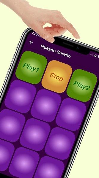 bateria electronica de huayno - Image screenshot of android app