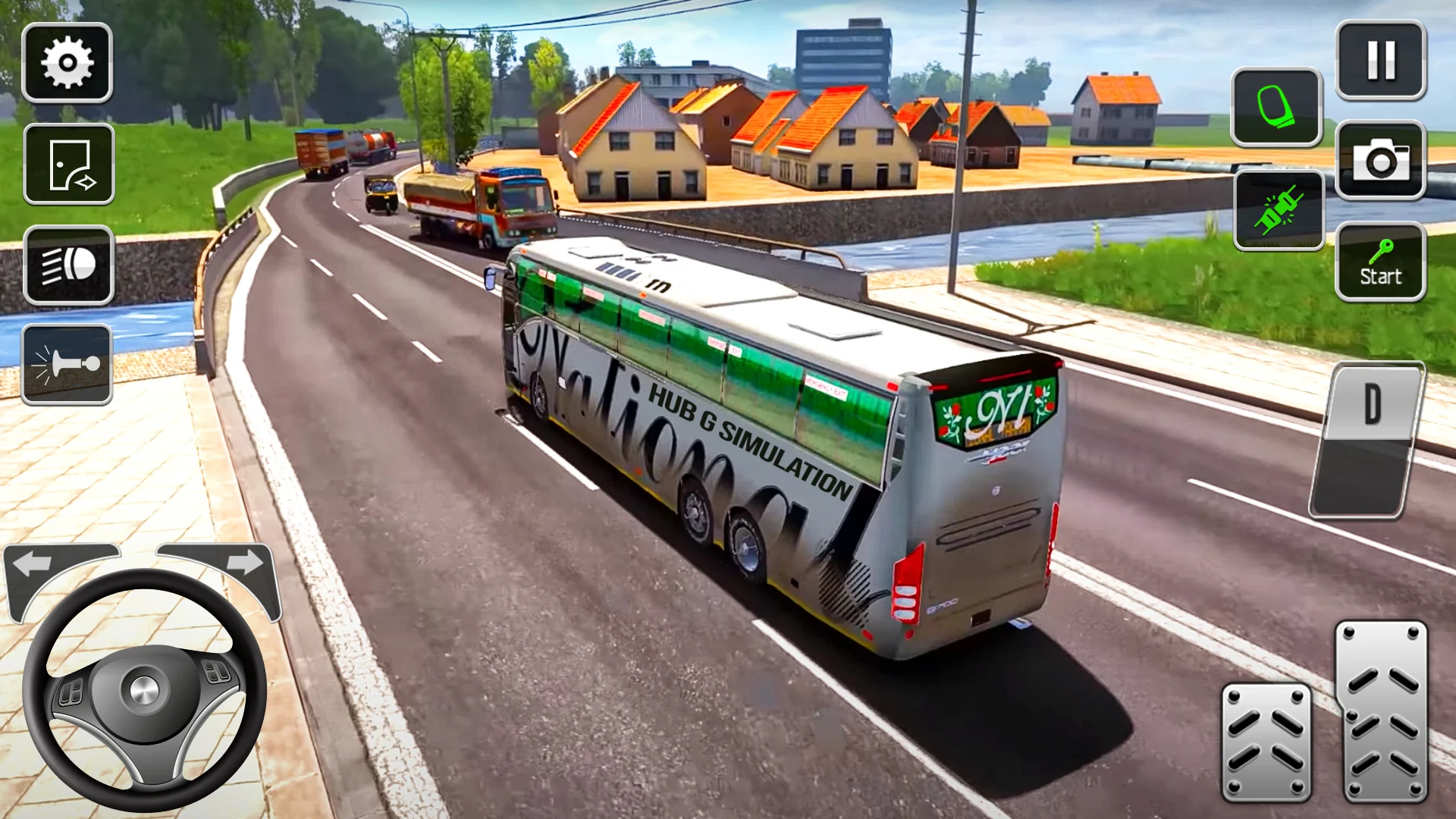 بازی Euro Bus Simulator Ultimate 3d - دانلود | بازار