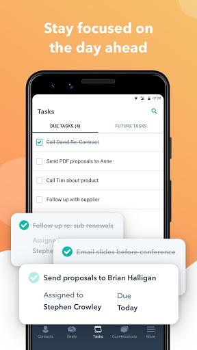 HubSpot - عکس برنامه موبایلی اندروید