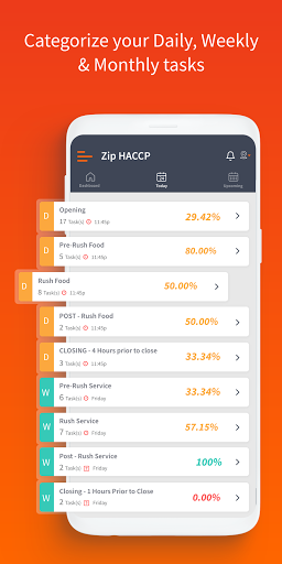 Zip HACCP - عکس برنامه موبایلی اندروید