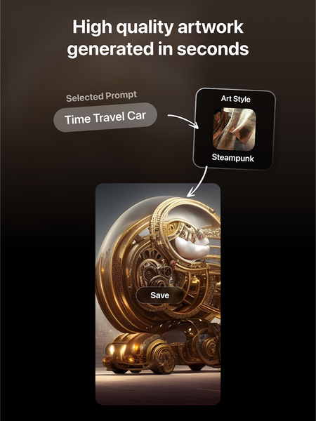 DaVinci - AI Image Generator - عکس برنامه موبایلی اندروید