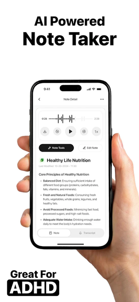 Note AI: Smart Note Taker - عکس برنامه موبایلی اندروید