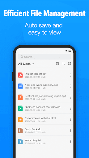 PDF to Word Convert PDF to Word Documents - Image screenshot of android app