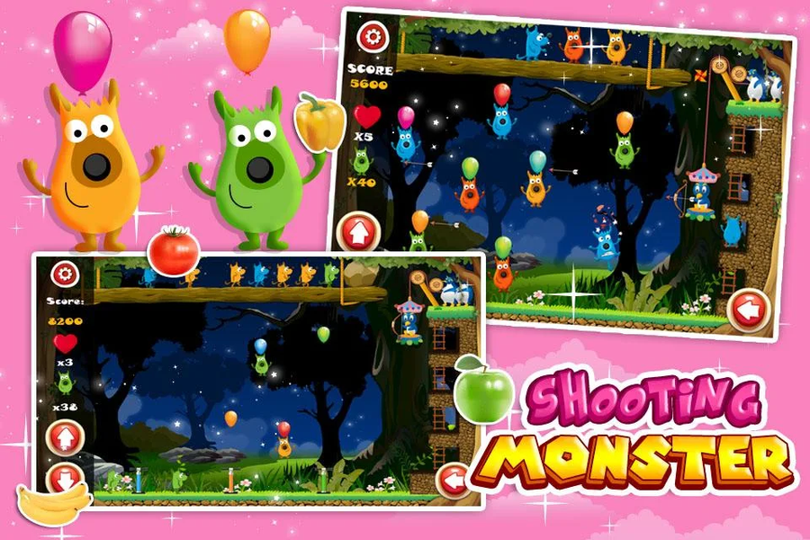 Shooting Monster - Gameplay image of android game