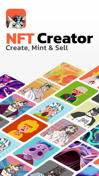 NFT Art Creator: UniPixel - عکس برنامه موبایلی اندروید