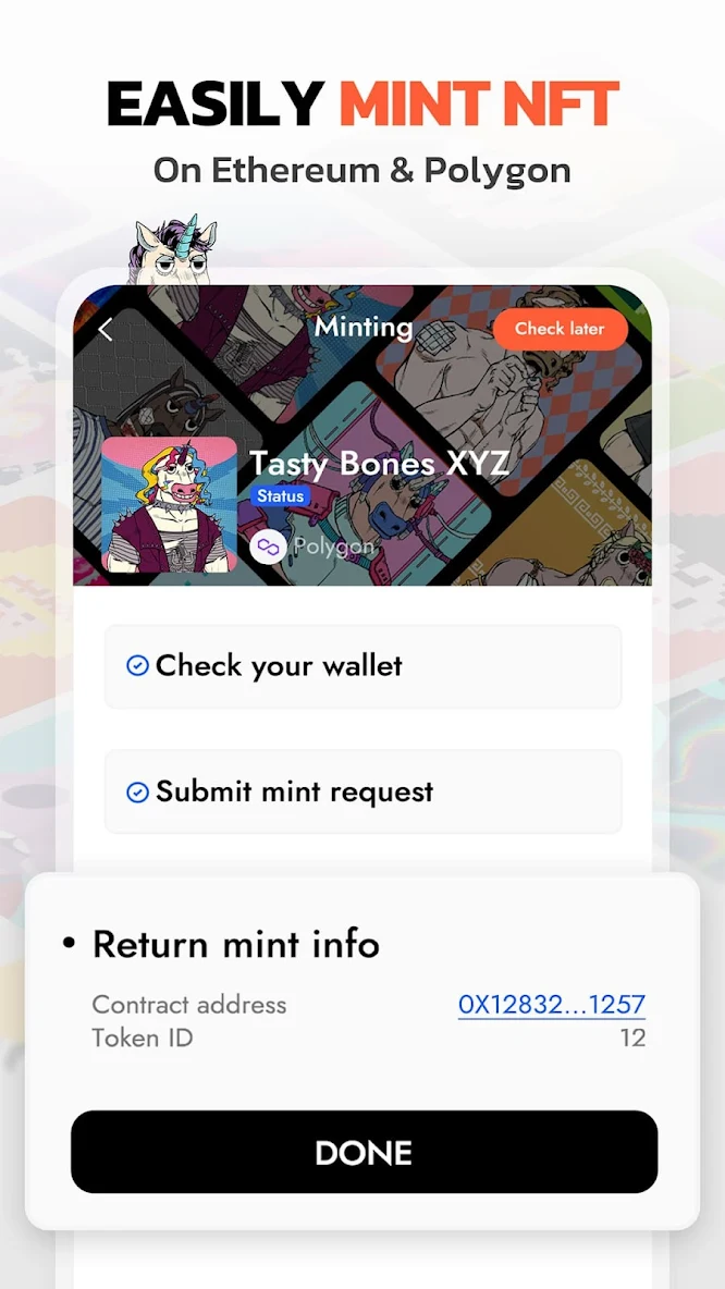 برنامه NFT Art Creator UniPixel دانلود بازار