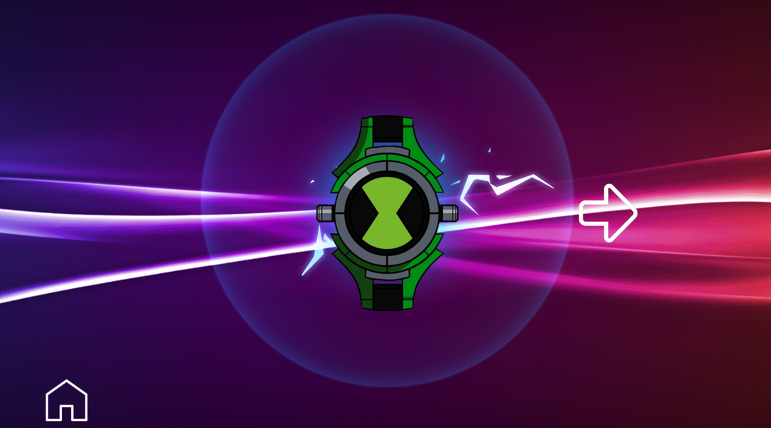 DX Alien 10 Omnitrix Simulator - Gameplay image of android game