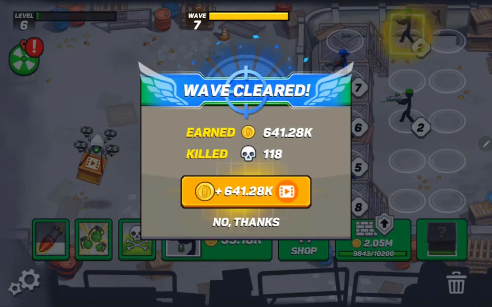 Stickman Defenders: Stick War - عکس بازی موبایلی اندروید