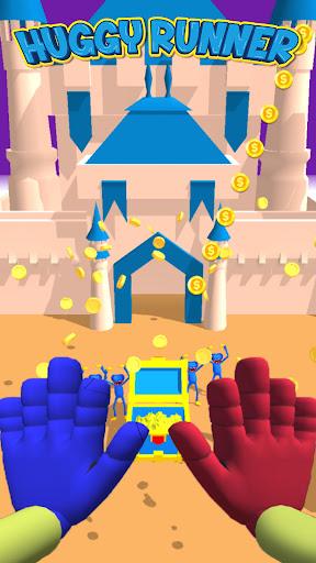 Huggy Runner - Cube Surfer - عکس برنامه موبایلی اندروید