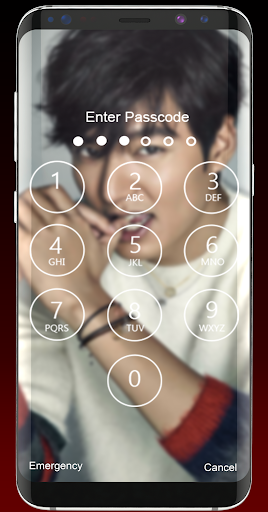 Lock Screen for Lee Min Ho: + - Image screenshot of android app