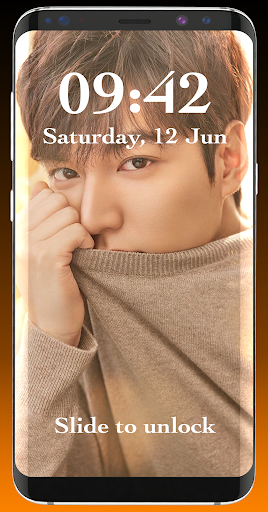 Lock Screen for Lee Min Ho: + - Image screenshot of android app